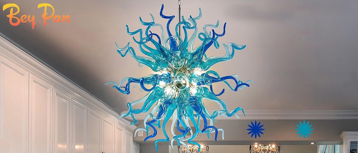 Blown Glass Chandeliers